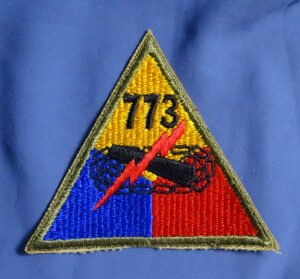 773rd Armored Patch