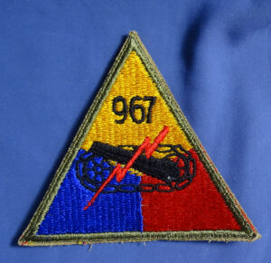 967th Armored Field Artillery Battalion Patch