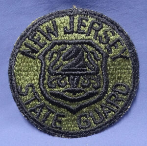 1941-47 New Jersey State Guard Patch