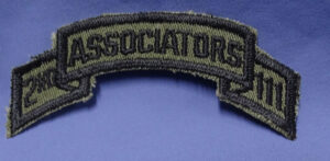 2nd Battalion 111th Infantry Associators PA National Guard Scroll Patch