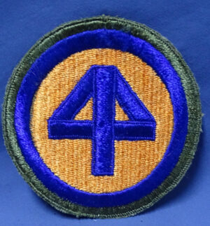 WWII OD Border Greenback 44th Infantry Division Patch