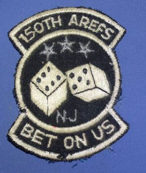 150th Air Refueling Squadron New Jersey National Guard Patch