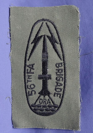 56th Field Artillery Brigade ORA Patch