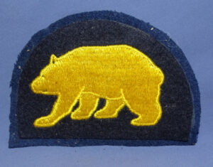 California State Guard Patch