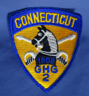 Connecticut 2nd Co Governor's Horse Guard Patch