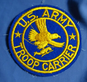 WWII Troop Carrier Pocket Patch