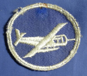 WWII Officer's Infantry Airborne Glider Cap Patch