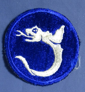 WWII 130th Infantry Division Ghost Unit Patch