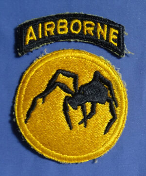 WWII 135th Airborne Division Ghost Unit Patch
