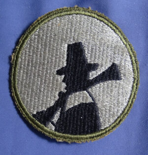 WWII 1st Style Pilgram 94th Infantry Division OD Border Greenback Patch