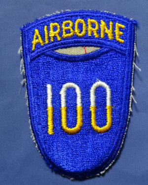 100th Infantry Division Airborne 1 Piece Patch