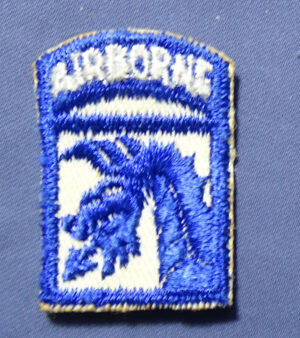 WWII 18th Airborne Corps Cap Patch 1x1-1/2"