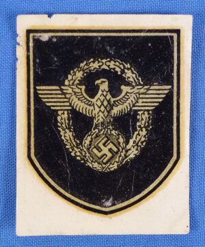 Original Police Eagle Helmet Decal