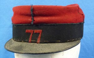 French Model 1884 Kepi of the 77th Infantry Regiment