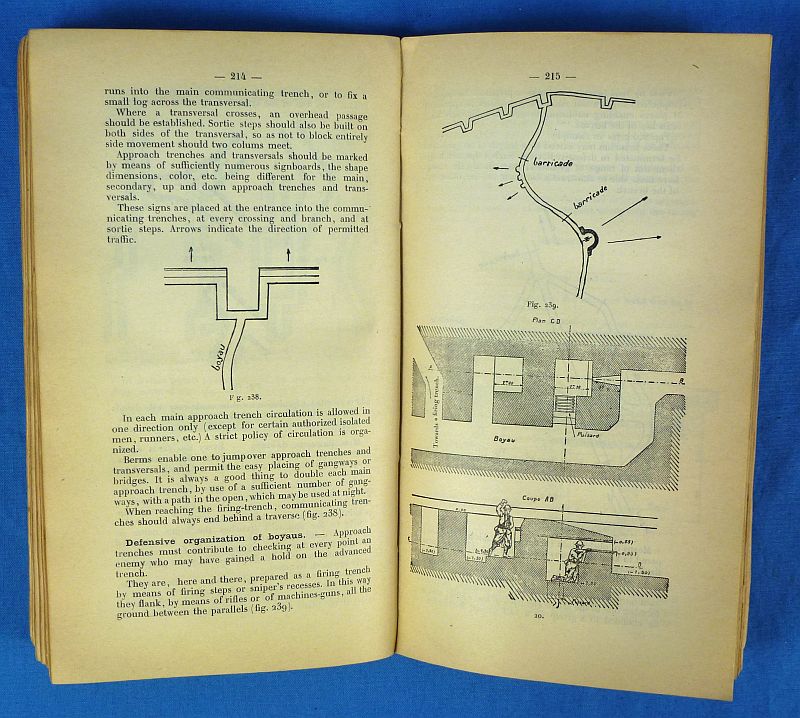 1917 Manual of the Chief of Platoon of Infantry published by the AEF - Image 4