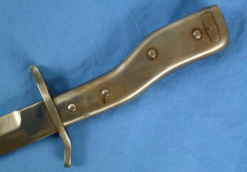 WWI German Crank Handle Trench Knife / Bayonet - Image 6