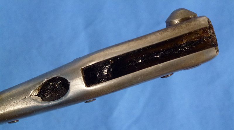 WWI German Crank Handle Trench Knife / Bayonet - Image 8
