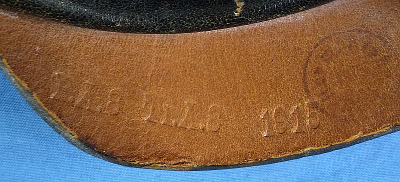 Named, 1915 Dated, and Unit Marked Imperial Prussian EM/NCO Pickelhaube - Image 10