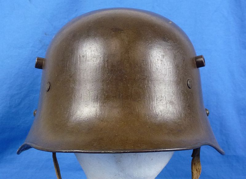 Named Austrian Model 1917 Combat Helmet by Bruder Gottlieb u. Brauchbar Brunn - Image 2