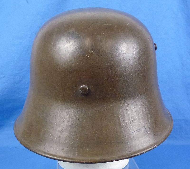 Named Austrian Model 1917 Combat Helmet by Bruder Gottlieb u. Brauchbar Brunn - Image 4