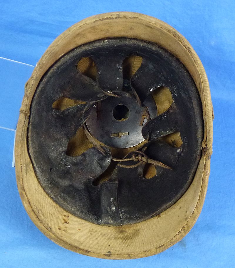 WWI Imperial Bavarian Ersatz Tropical Pickelhaube - Image 7