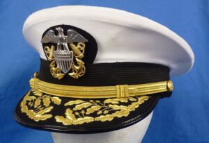 U.S. Navy Admiral’s Visor Cap by Bancroft