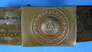 WWI Imperial Prussian EM/NCO Waist Belt with Buckle