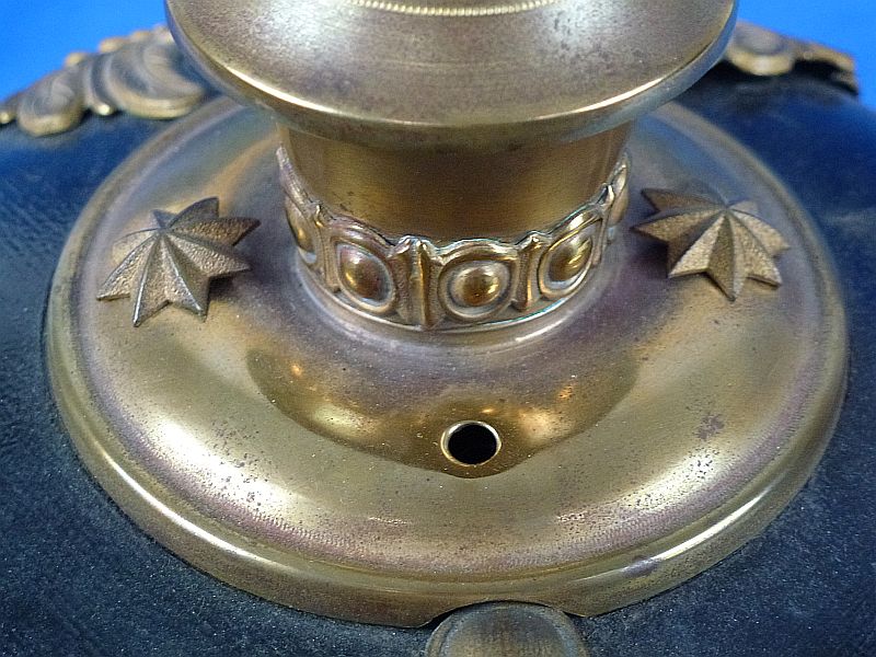 Imperial Prussian Reserve Officer Pickelhaube with Cloth Cover - Image 9