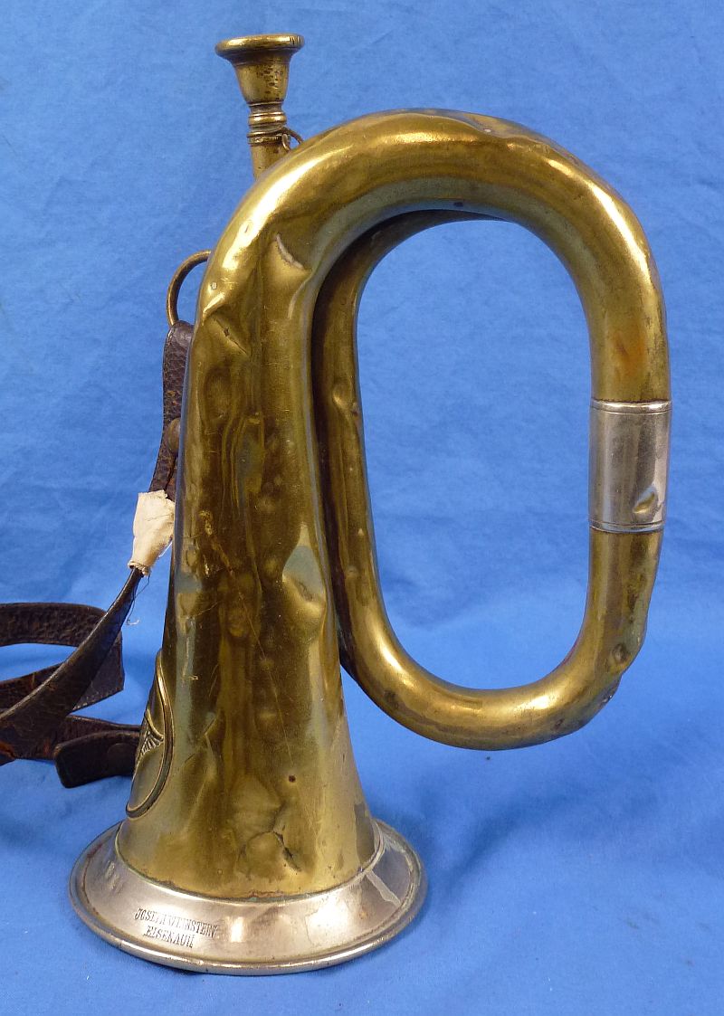Imperial German Army Unit Marked Bugle - Image 5