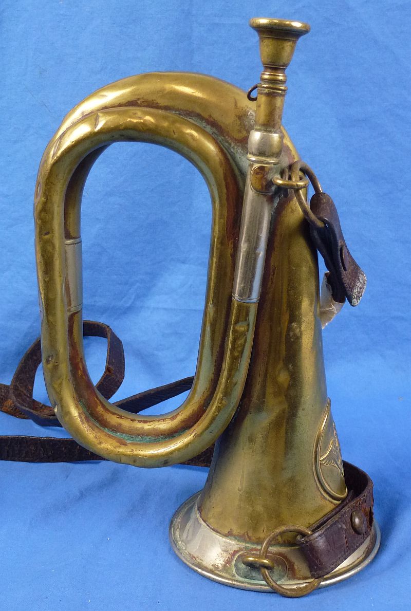 Imperial German Army Unit Marked Bugle - Image 7