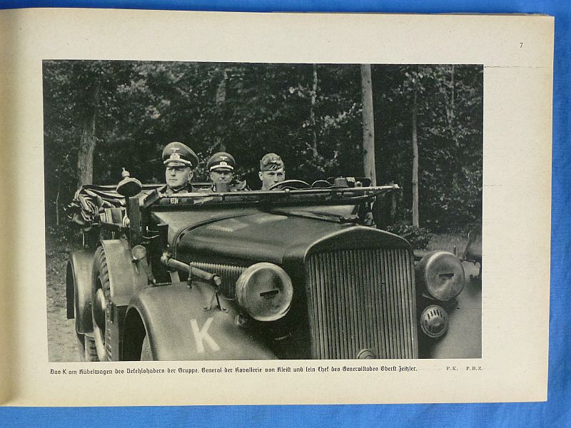1941 German Panzer Unit Book: "Mit Dem K Durch Frankreich" ("With K Through France") - Image 5