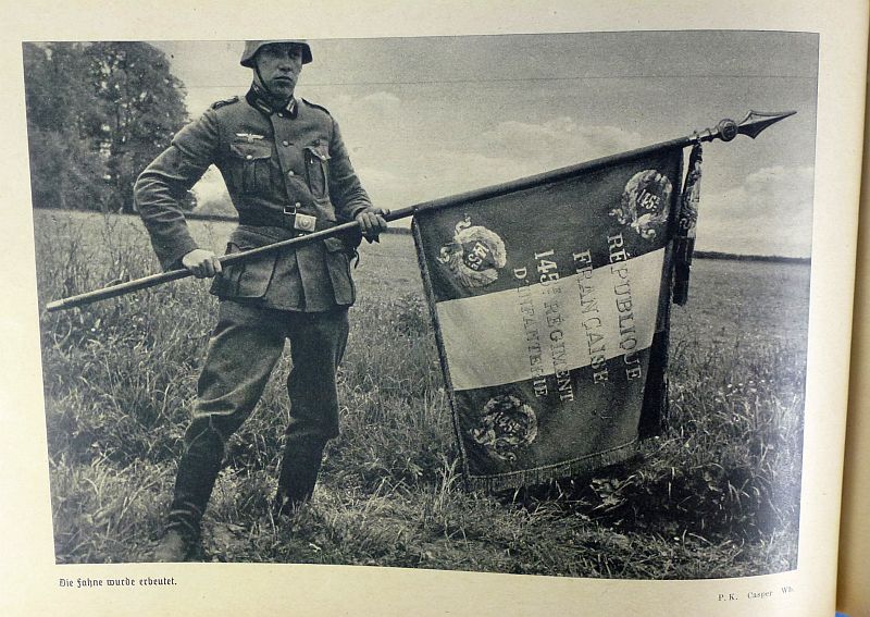 1941 German Panzer Unit Book: "Mit Dem K Durch Frankreich" ("With K Through France") - Image 6