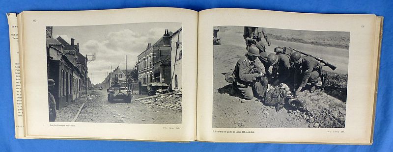1941 German Panzer Unit Book: "Mit Dem K Durch Frankreich" ("With K Through France") - Image 8