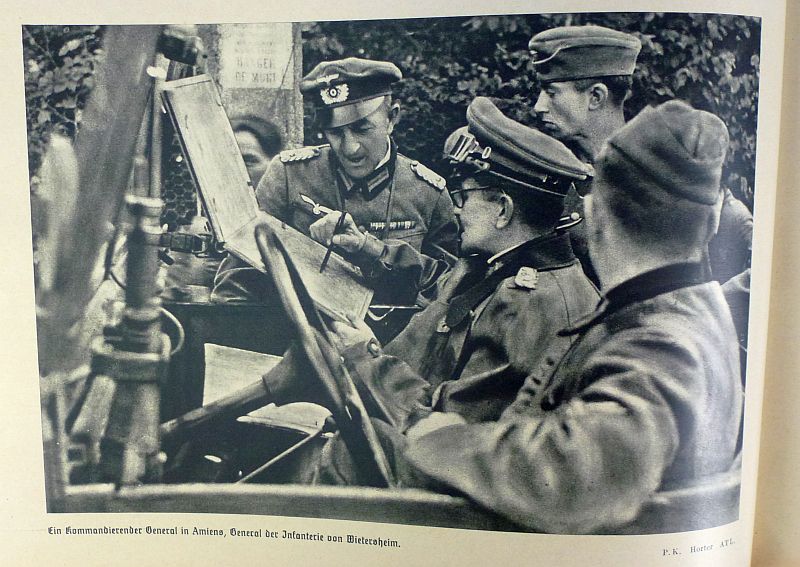 1941 German Panzer Unit Book: "Mit Dem K Durch Frankreich" ("With K Through France") - Image 9