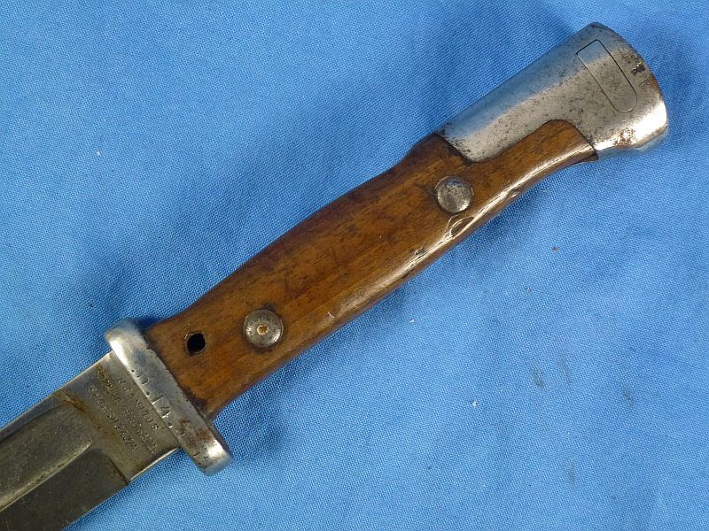 1887 Dated Model 1884/98 Bayonet by WKC with Frog and Portepee - Image 10