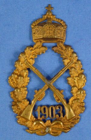 1903 Imperial German Kaiser Shooting Prize Badge (Kaiserabzeichen)