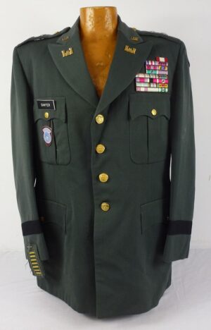 The Uniform Tunic of Three War Veteran U.S. Army Major General Kenneth T. Sawyer
