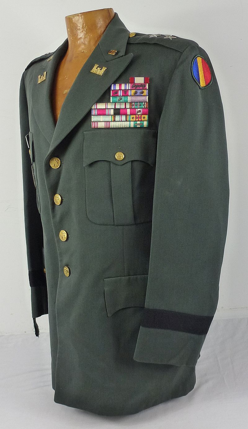 The Uniform Tunic of Three War Veteran U.S. Army Major General Kenneth T. Sawyer - Image 2