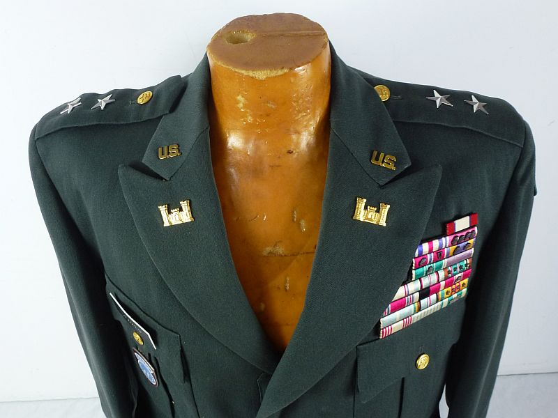 The Uniform Tunic of Three War Veteran U.S. Army Major General Kenneth T. Sawyer - Image 4
