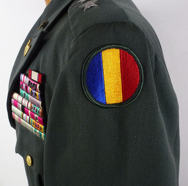 The Uniform Tunic of Three War Veteran U.S. Army Major General Kenneth T. Sawyer - Image 5