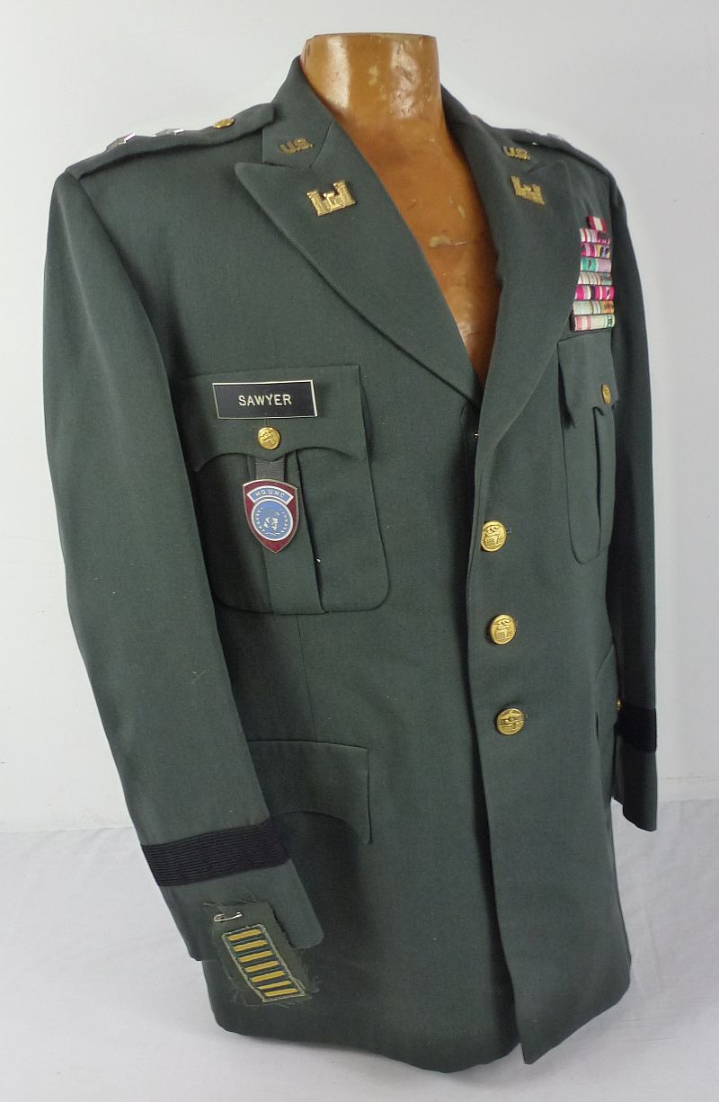 The Uniform Tunic of Three War Veteran U.S. Army Major General Kenneth T. Sawyer - Image 7
