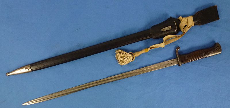 Imperial German M1898 n/A Bayonet by WKC with Frog and Knot - Image 2