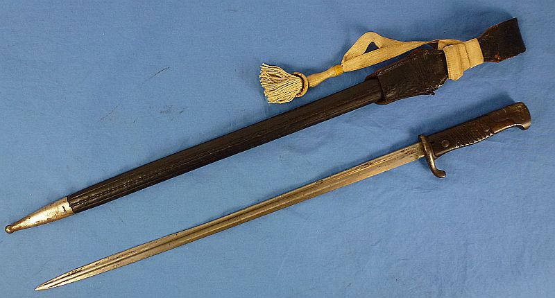 Imperial German M1898 n/A Bayonet by WKC with Frog and Knot - Image 3