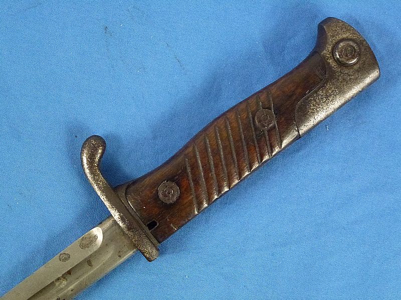 Imperial German M1898 n/A Bayonet by WKC with Frog and Knot - Image 8