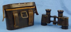 Cased WWI German "Fernrohr 03" Binoculars by G. Rodenstock