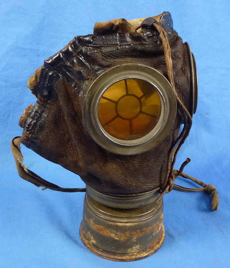 Named WWI German Model 1917 Gas Mask in Carrying Canister - Image 4