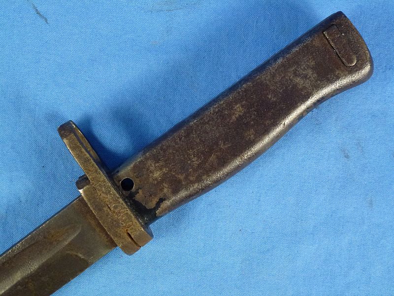 Unit Marked WWI German Ersatz Bayonet with Frog - Image 6