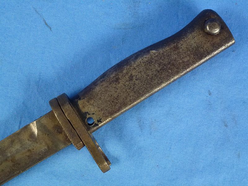 Unit Marked WWI German Ersatz Bayonet with Frog - Image 7
