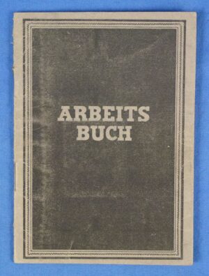 Post WWII East German (DDR) Arbeitsbuch