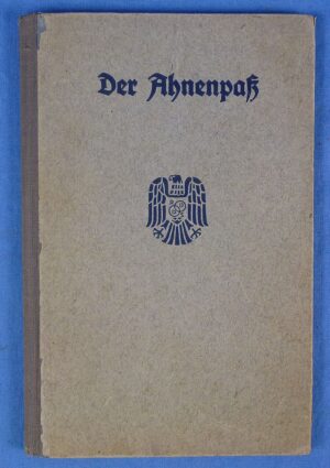 Ahnenpass Family Ancestry Record Back to 1716